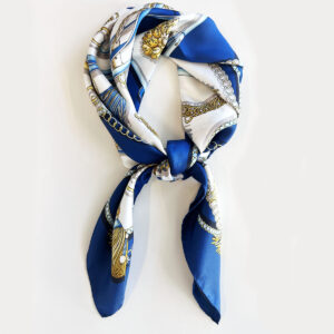 Foulard Nappe Blu