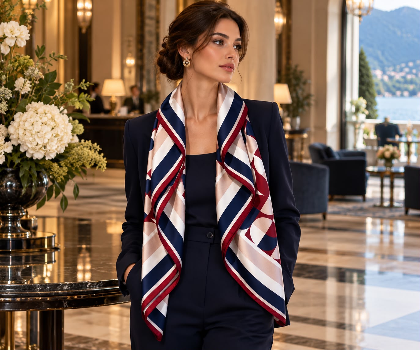 Foulard Geometrico Winter 2026 - Image 3