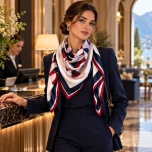 Foulard Geometrico Winter 2026