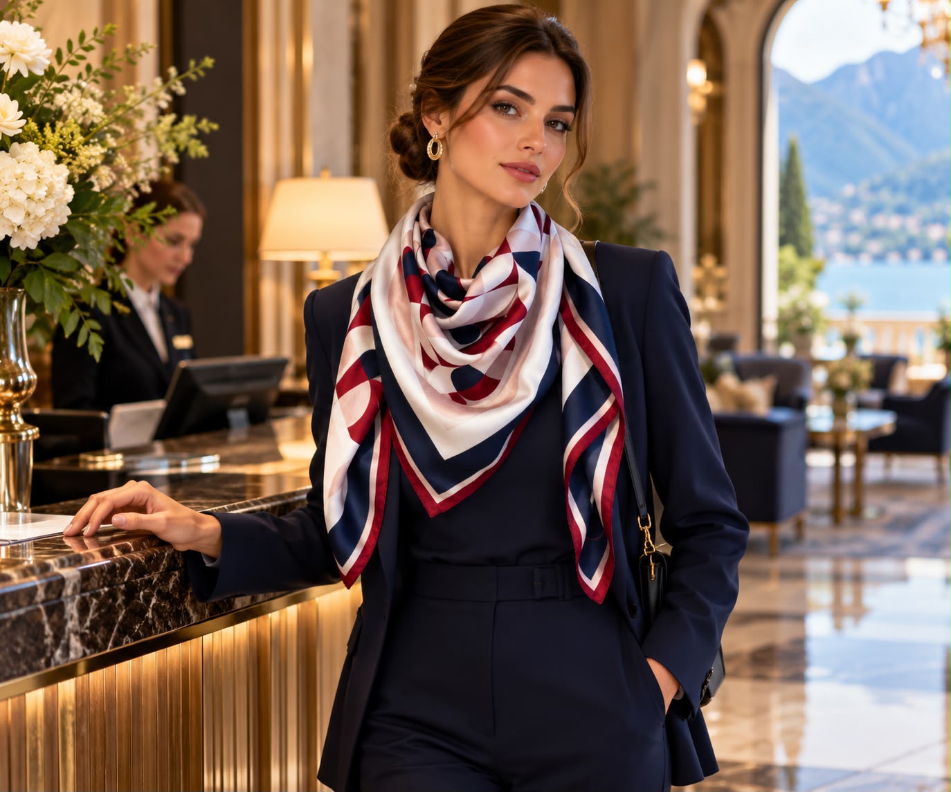 Foulard Geometrico Winter 2026