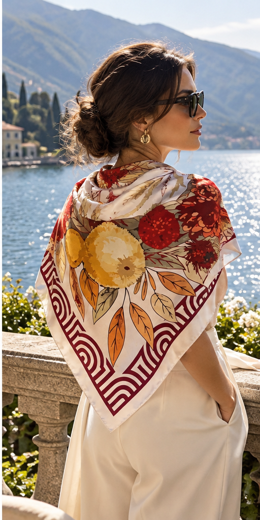 Foulard Fiori Winter 2026 - immagine 3